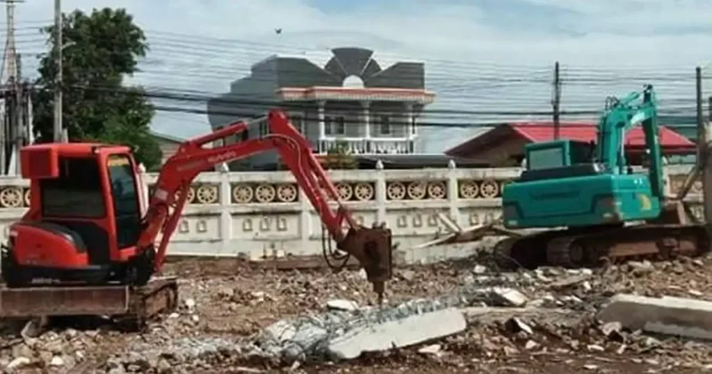 รถแบคโฮให้เช่าศรีเมืองใหม่
